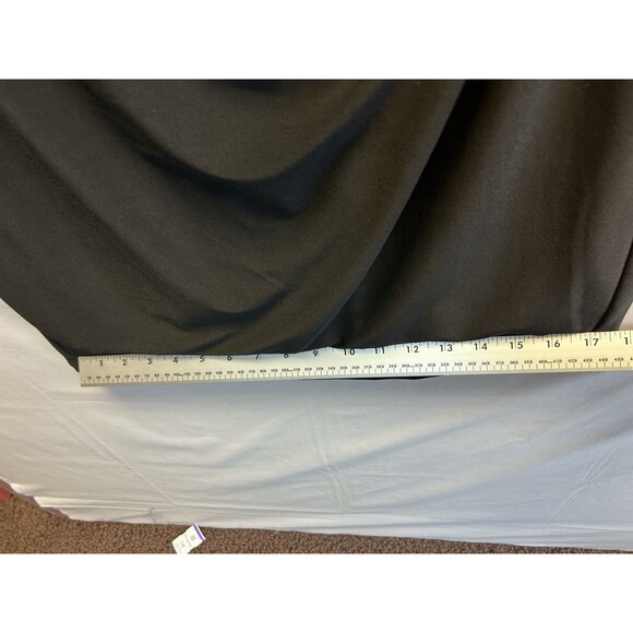 Lauren Ralph Lauren Ruched Sleeveless Sheath Dress Black Draped Women’s 10P - Picture 8 of 9